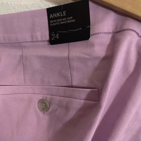 Lilac colored Lane Bryant Ankle Pants Plus size - Picture 5 of 11
